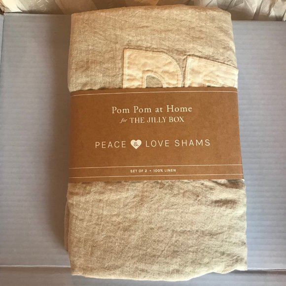 Peace and Love Pillow Sham Set - Jilly Box - Picture 3 of 4